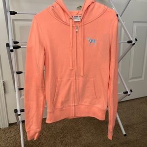 PINK Victoria’s Secret Zip Up Sweater